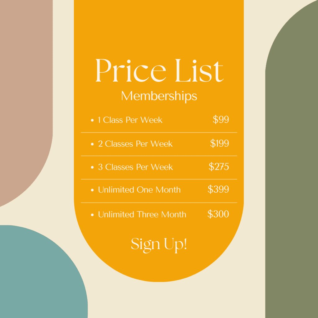 Our Pricing - The Studio Pilates