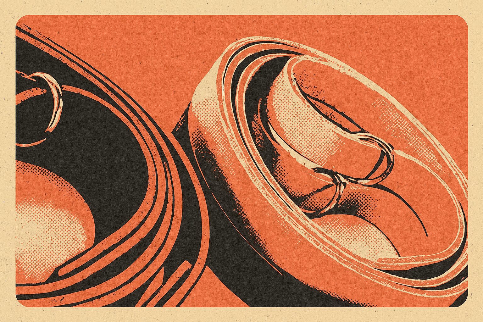 Joseph Pilates leather straps on original reformer apparatus.